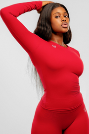 Haut Lyra rouge Bordeaux